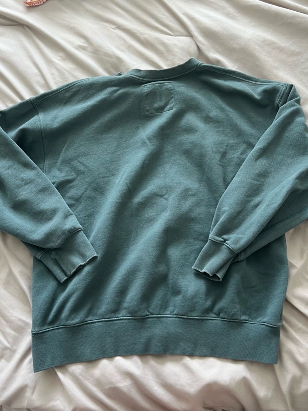 AEO Crewneck Sweatshirt in Teal - Picture 2 of 2